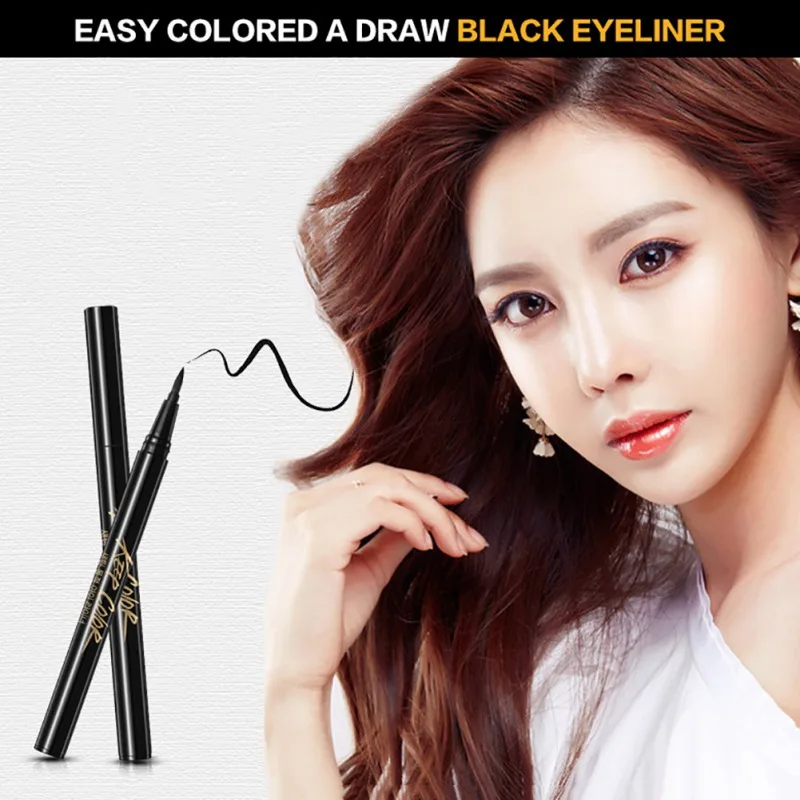 2017 профессиональная Водостойкая Подводка для глаз карандаш стойкая Черная