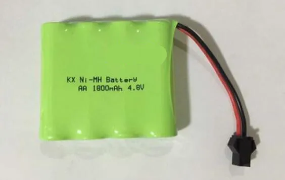 4,8 V AA 1800 mAh ni-mh аккумуляторная батарея