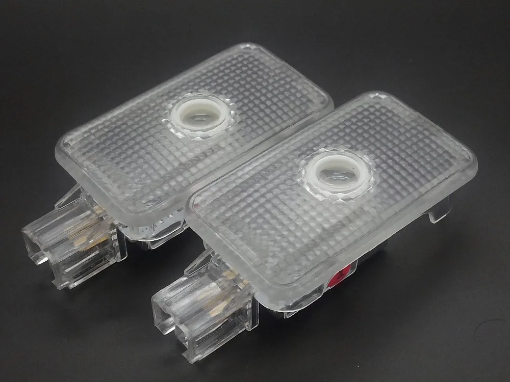 2 шт. оригинальная светодиодная подсветка двери автомобиля с логотипом plug and play