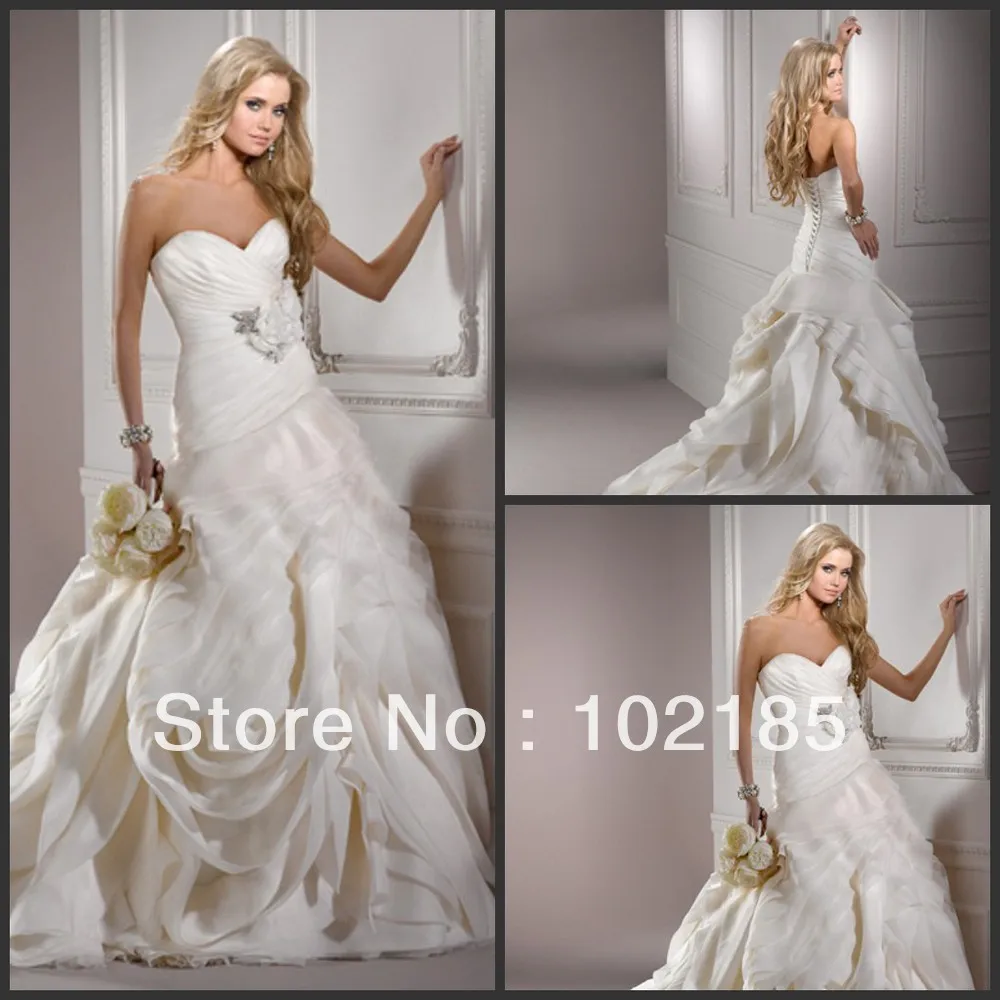 Новый стиль линии милая суд рукавов Chifffon свадебные платья|wedding dress alterations|dress wedding