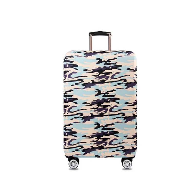 D Luggage Cover SEREQI модный камуфляжный чехол для багажа для 18-32 дюймов, защитный чехол для багажа, пылезащитный чехол, аксессуары для путешествий - Цвет: D Luggage Cover