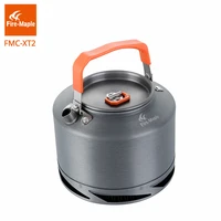 fire maple hiking teapot outdoor camping cookware heat exchange pinic kettle tea coffee pot 1 3l with filter fmc xt2
