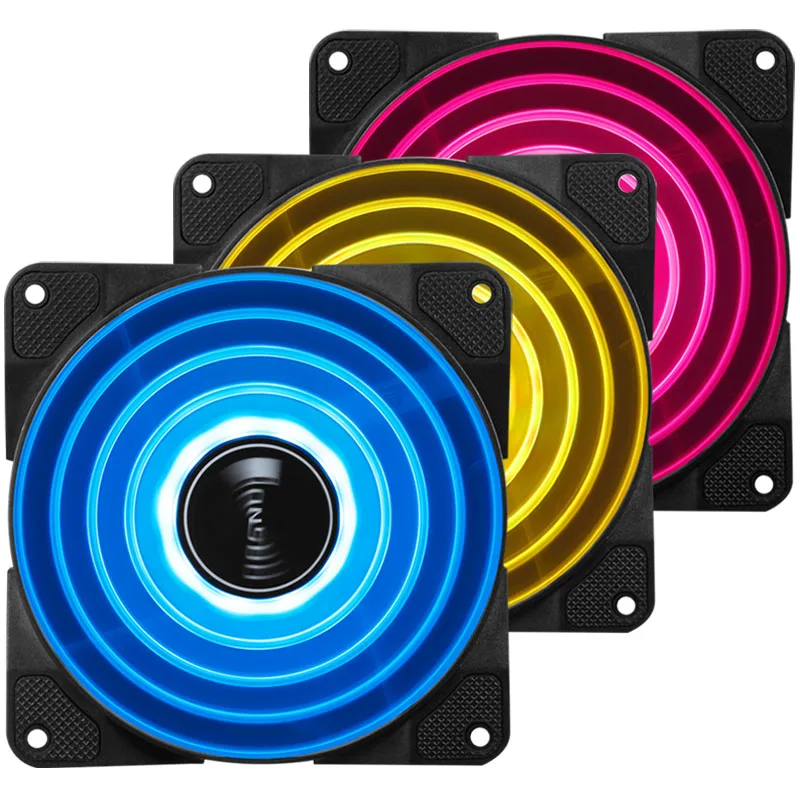 Jonsbo FR-531 LED вентилятор с контроллером RGB Color 3 шт./упаковка Поддержка синхронизации