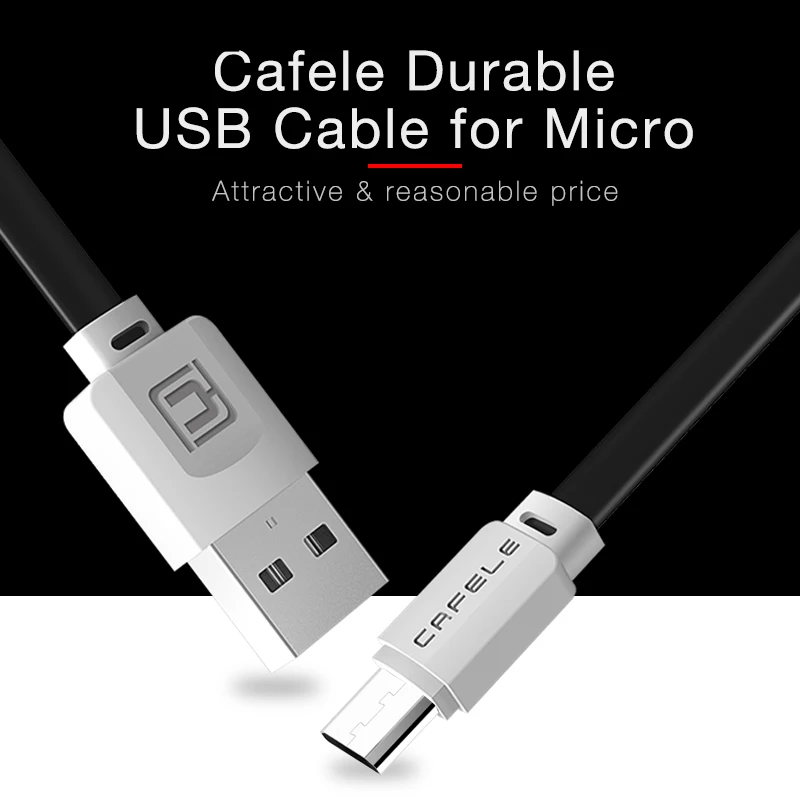 Cafele Кабель Micro-USB для Redmi Note 4x кабель Micro USB BLU Studio X8 5V 2.1A | Мобильные телефоны и