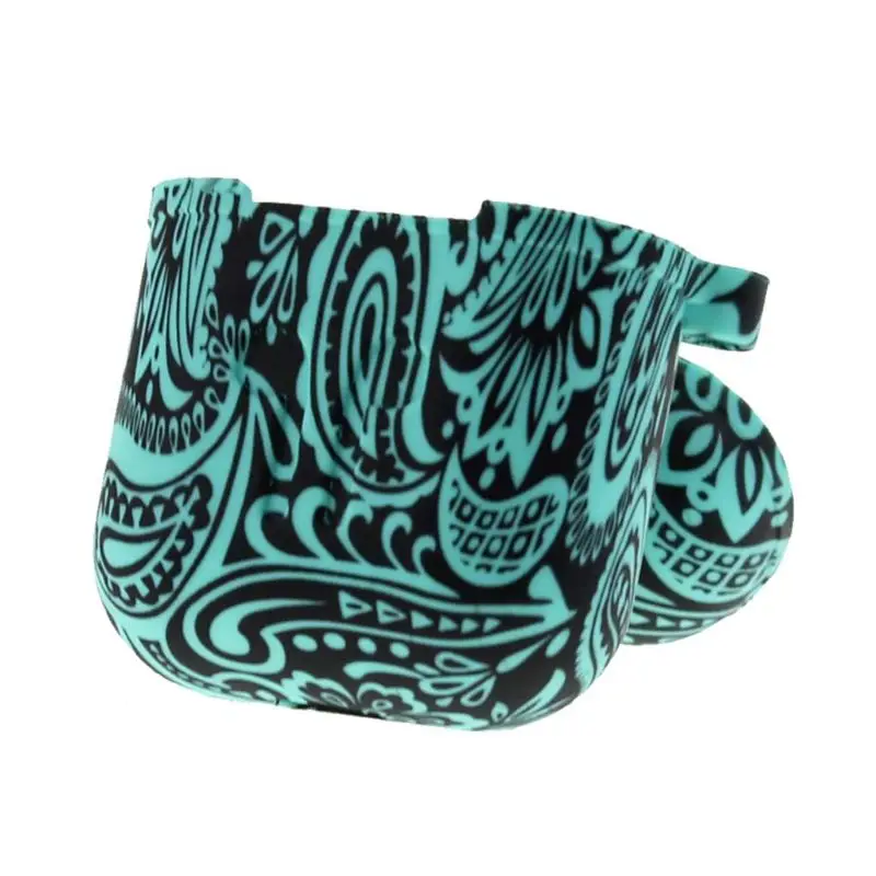 1 шт. новый красивый чехол силиконовый ударопрочный защитный с карабином для Airpods