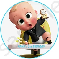 customized personalized boss baby sticker gift favors birthday party decorations kids party supplies candy bar baby shower