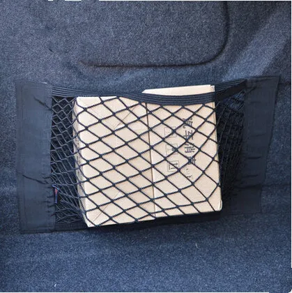 

Стайлинг автомобиля, сетка для хранения сиденья в багажнике, карманная сумка для Audi всех серий Q3 Q5 SQ5 Q7 A1 A3 S3 A4 A4L A6L A7 S6 S7 A8 S4 RS4 A5 S5 RS5