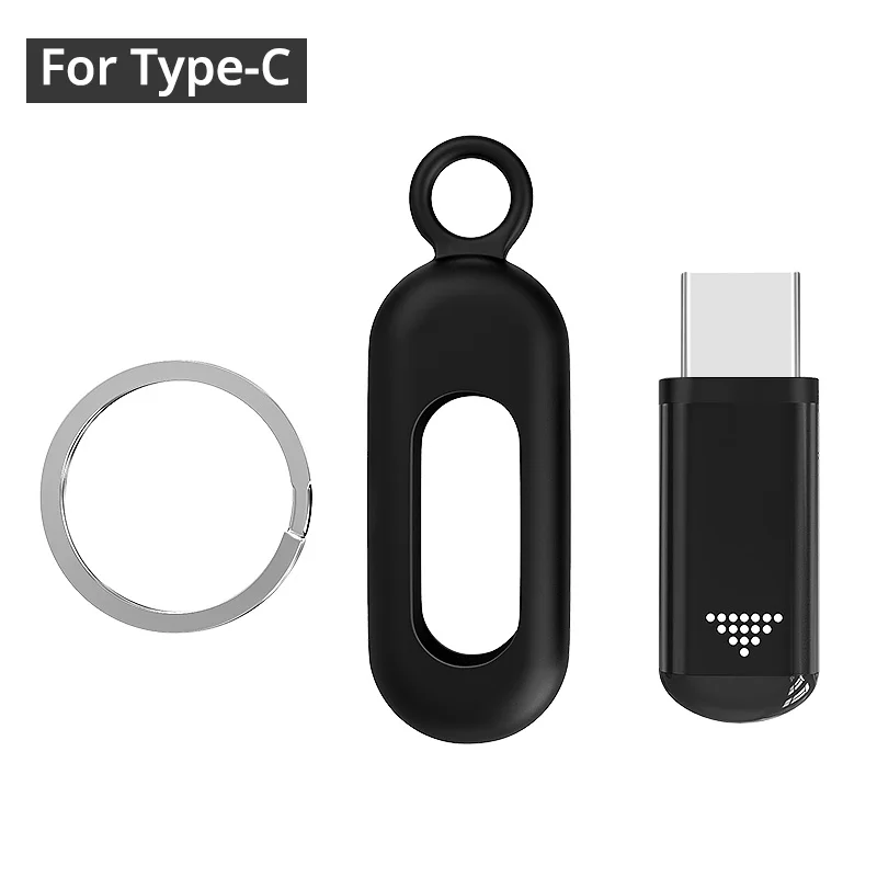 For Type C PZOZ Универсальный ИК-пульт дистанционного управления для iphone samsung Xiaomi Smart инфракрасный пульт дистанционного управления ler телефонный адаптер для ТВ Кондиционер - Цвет: For Type C