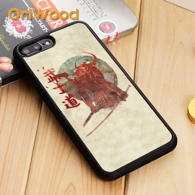 Чехол для телефона OriWood SAMURAI с японским боевым искусством KANJI чехол iPhone 5s 6s 7 8 plus X XR
