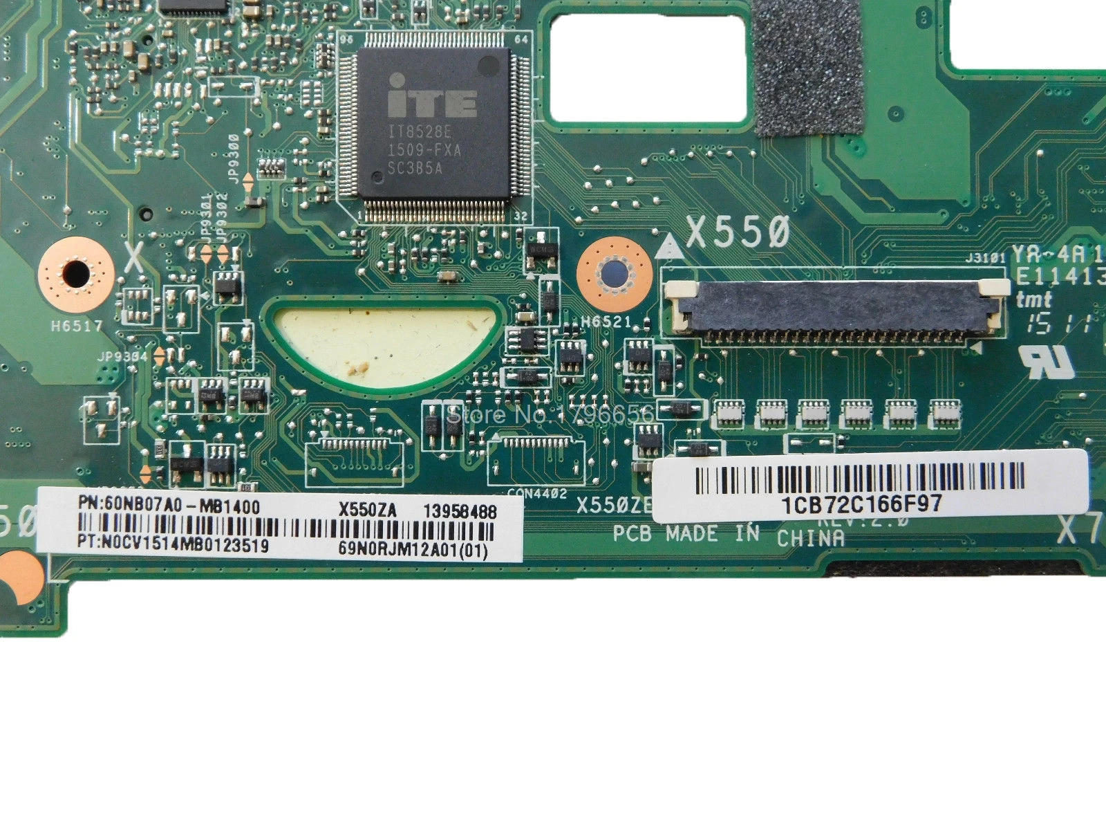 X550ZA материнская плата для For Asus X550Z K550Z X555Z VM590Z ноутбука X550ZE Тест ok A8-7200U | Компьютеры