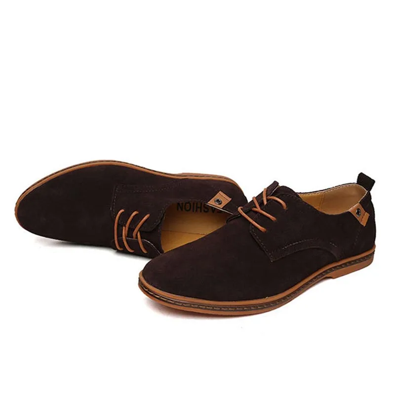 Красивая винтажная Мужская обувь для скейтбординга из натуральной кожи