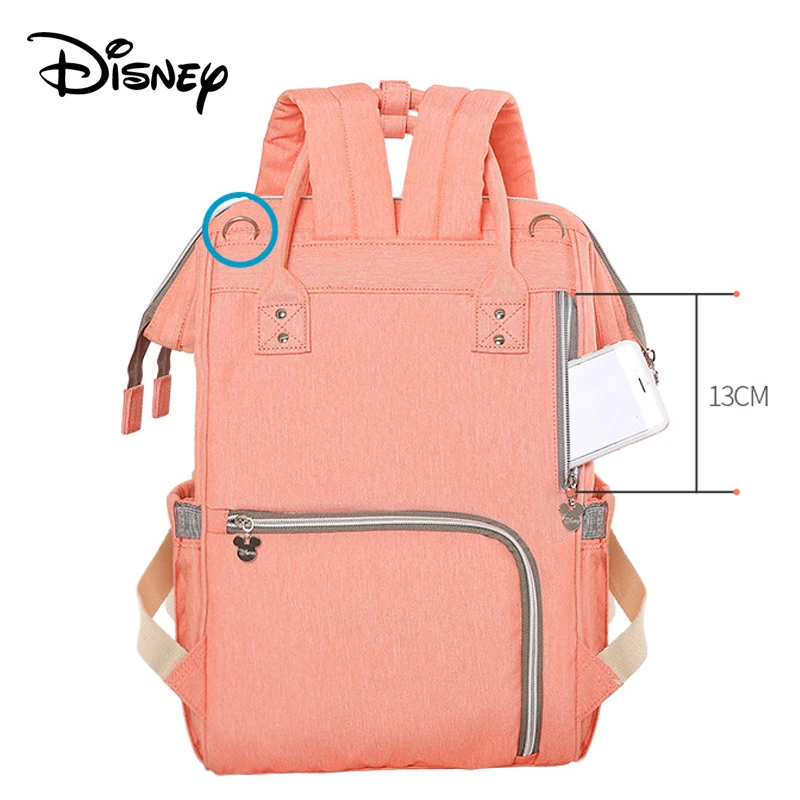 Disney детские пеленки мешок USB Отопление для беременных подгузник сумка для ребенка уход путешествие в мумию рюкзак bolsa mochila maternidade DS9202