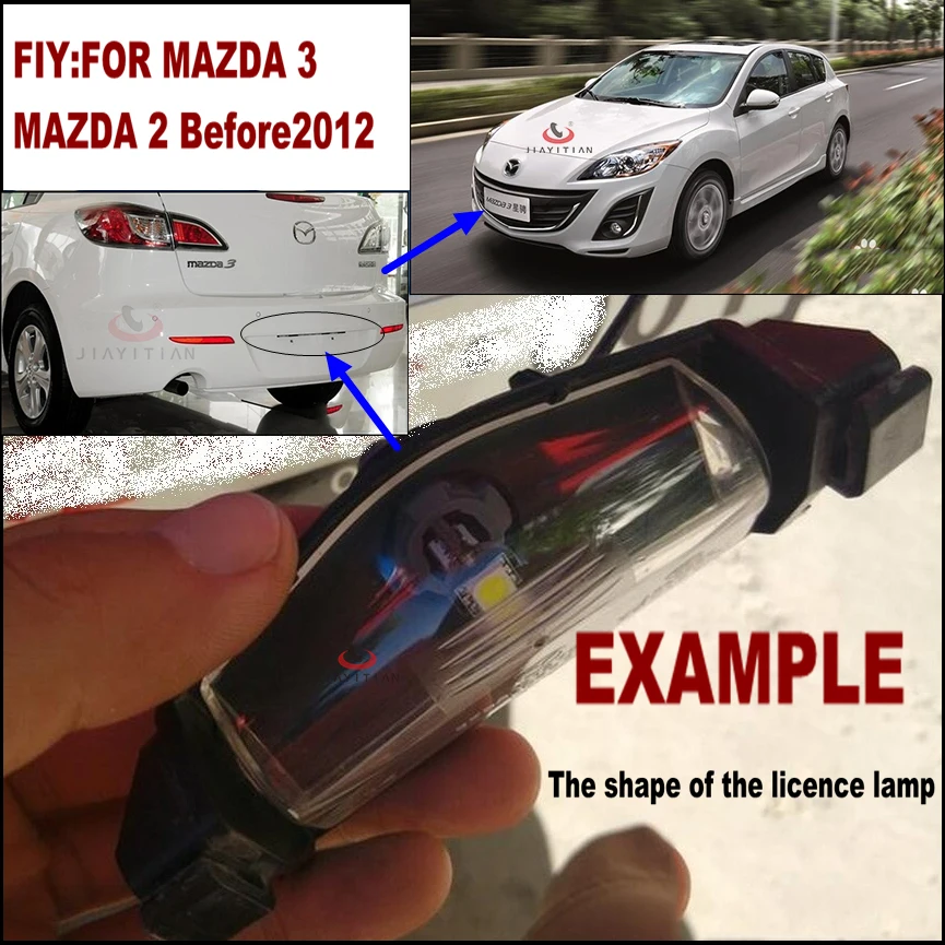 JIAYITIAN для Mazda 3 Sport 2011 2012 2013 Автомобильная CCD камера ночного видения резервного