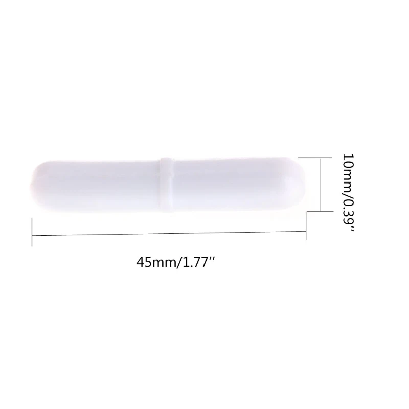 10x45 мм Модель B магнитной мешалкой бар смеситель с тефлоновым покрытием PTFE нести