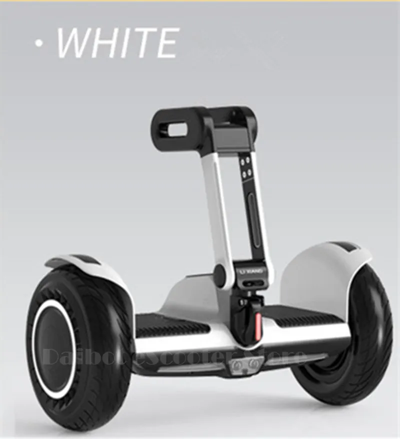 White Daibot портативный Электрический скутер 10 дюймов самобалансирующиеся скутеры 250 Вт* 2 36 В внедорожный Ховерборд для детей приложение/Bluetooth динамик - Цвет: White