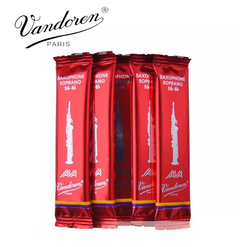 Оригинальный Французский Vandoren JAVA сопрано Sax Red Reeds/Bb Сопрано Саксофон Reeds 2 5 #3 0 #