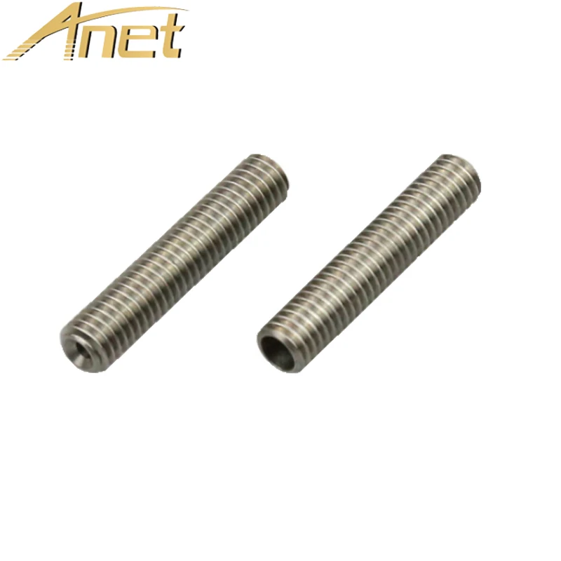 5 шт. Anet A6 A3 детали экструдера для 3D принтера PTFE трубка внутри M6 * 40 мм сопло