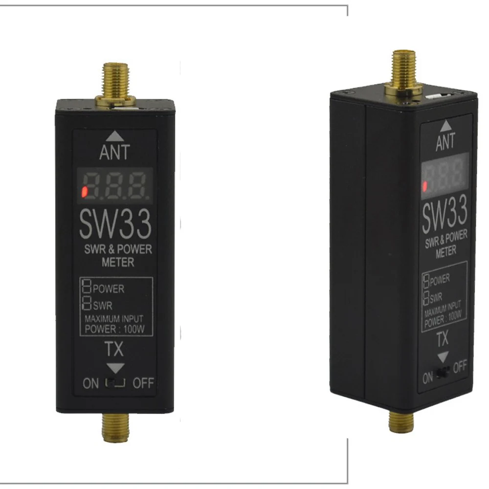 SW-33 Digital VHF/UHF 125-525MHz Power & V.S.W.R Meter FOR walkie talkie two way radio enlarge
