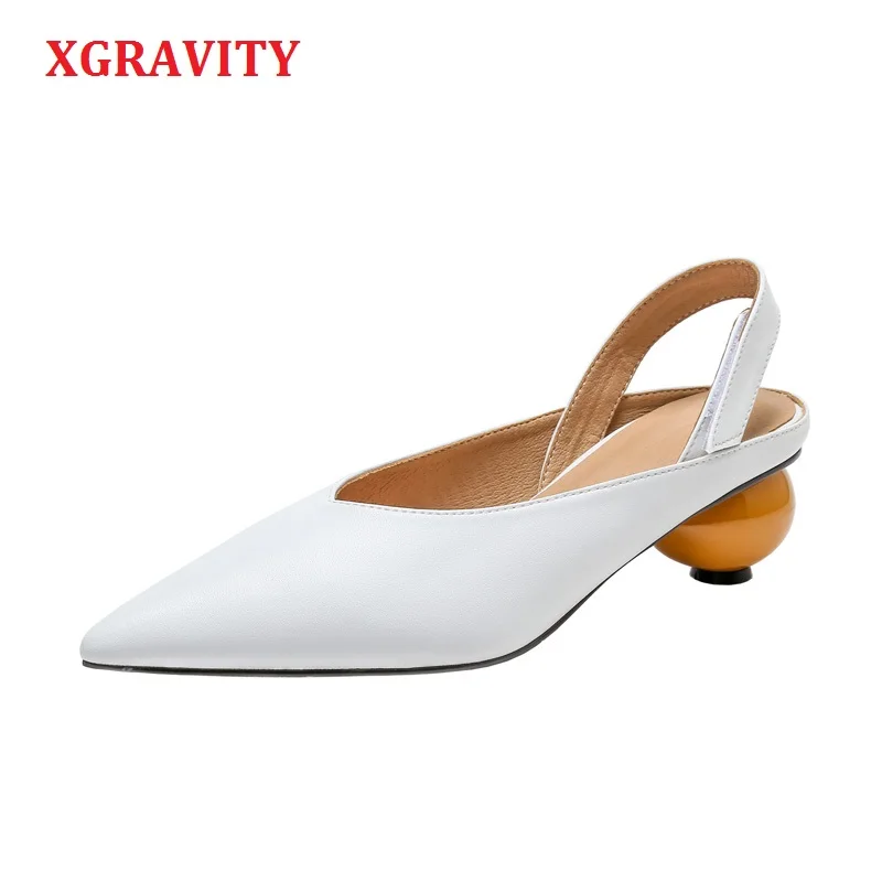 XGRAVITY/весенне летние туфли Соблазнительные новые модные модельные с острым