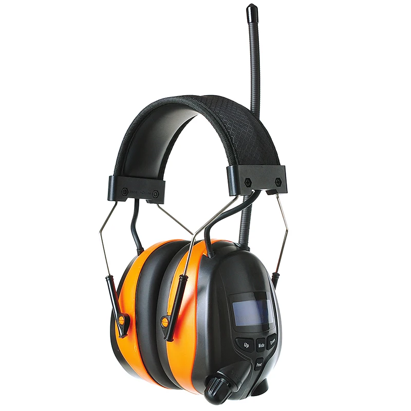 Электронные Bluetooth наушники NRR 25dB Защита слуха AM FM радио шумоподавление