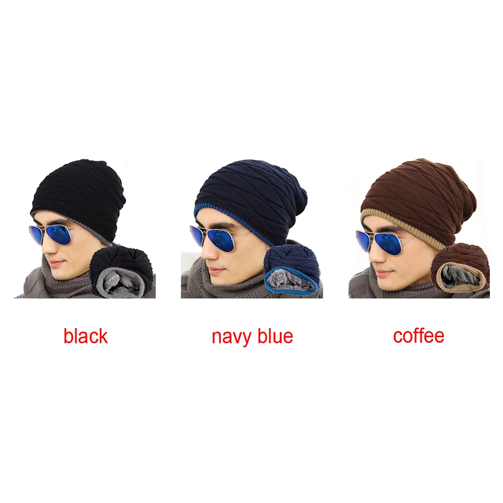 Цикла для мужчин 9 унисекс Зимние теплые кепки трикотажные фетровые шляпы