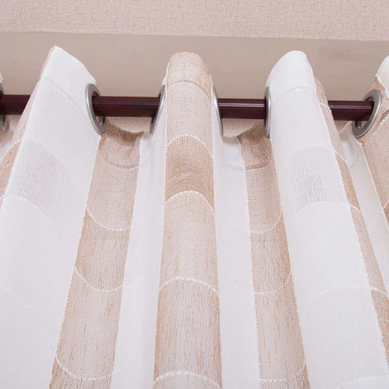 Современные хлопковые льняные шторы [byetee] для гостиной тюлевые из органзы