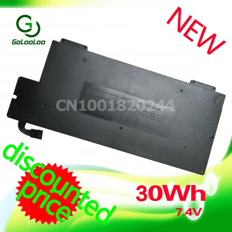 

Gololoo 30Wh Golooloo для Apple A1237 A1245 661-4587 аккумуляторная батареядля ноутбука MacBook 13 "Air серии A1304 MB003 MC233 Z0FS