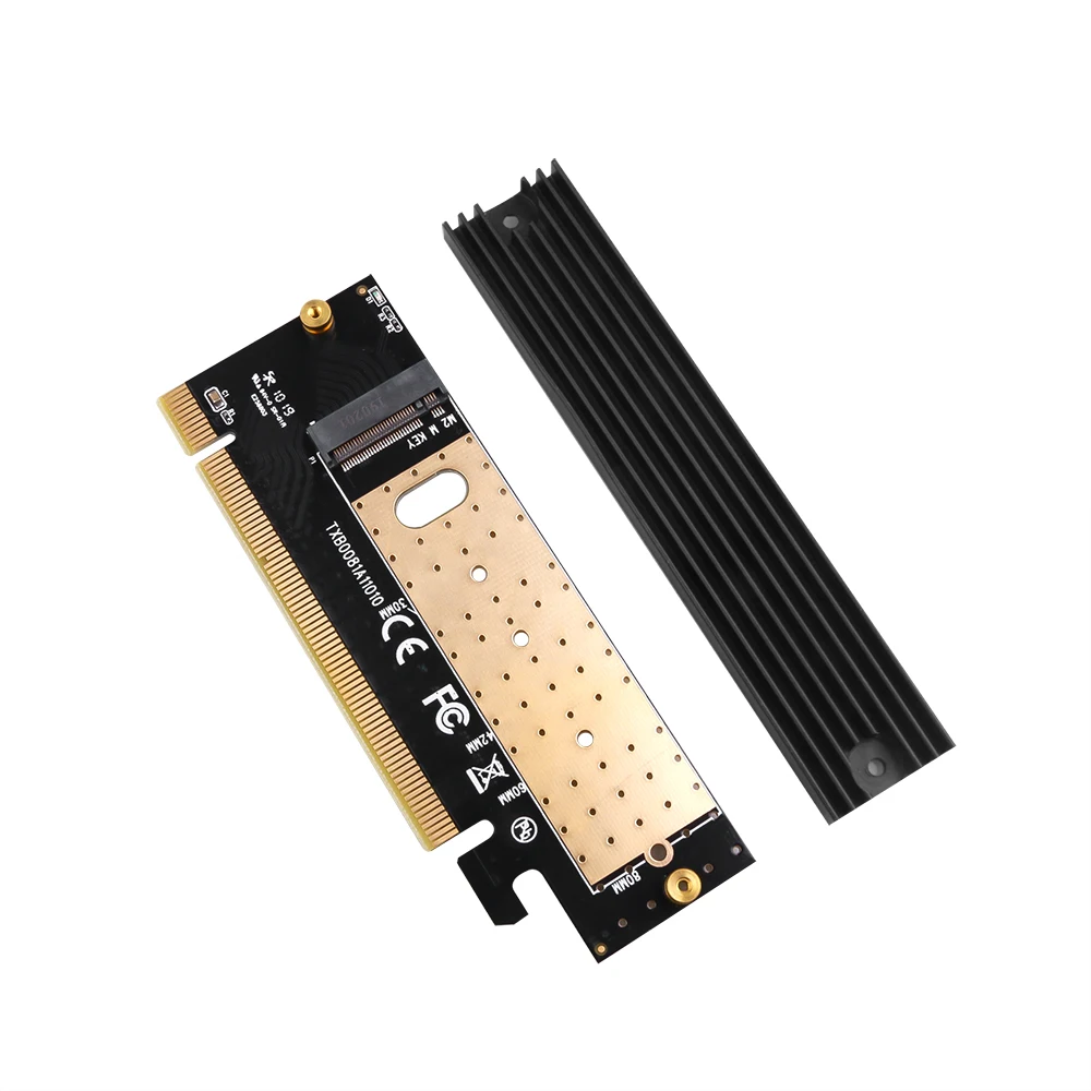 Адаптер Kebidu M.2 NVMe SSD NGFF на PCIE 3 0 X16 X4 карта расширения интерфейса с ключом M