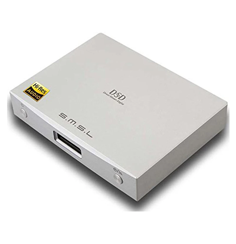 Новый SMSL M8A встроенный DSD512 HIFI декодер поддержка DOP DAC ES9038 PCM768kHz Micro USB усилитель