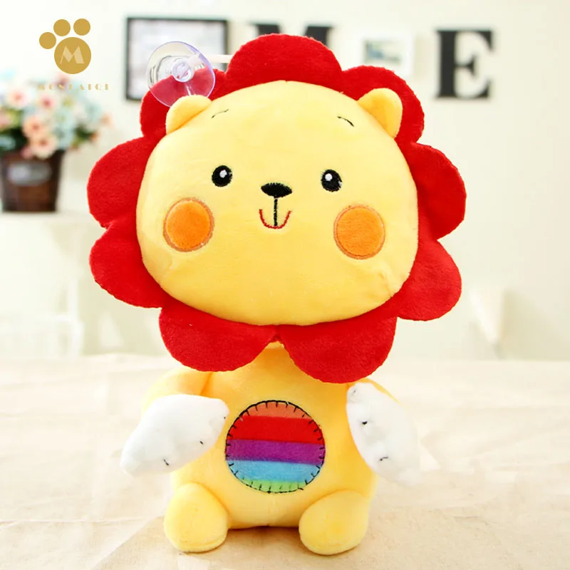 25 см мини милый мультфильм лев разноцветные плюшевые игрушки животные мягкие