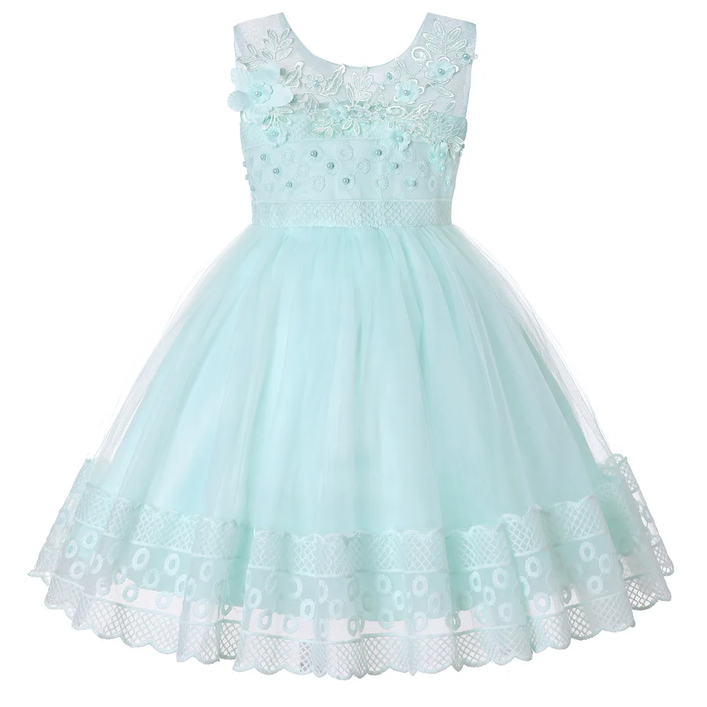 Новое Детское платье для девочек праздничные платья с бабочками маленьких на