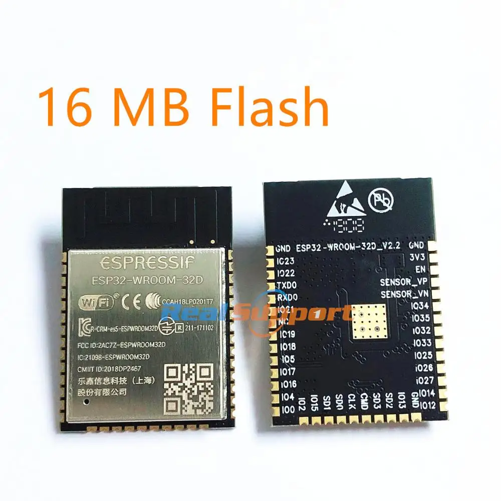 Флэш память на 16 Мб Wi Fi + BT BLE ESP32 модуль Espressif оригинал RF perfermance|Запасные части| |