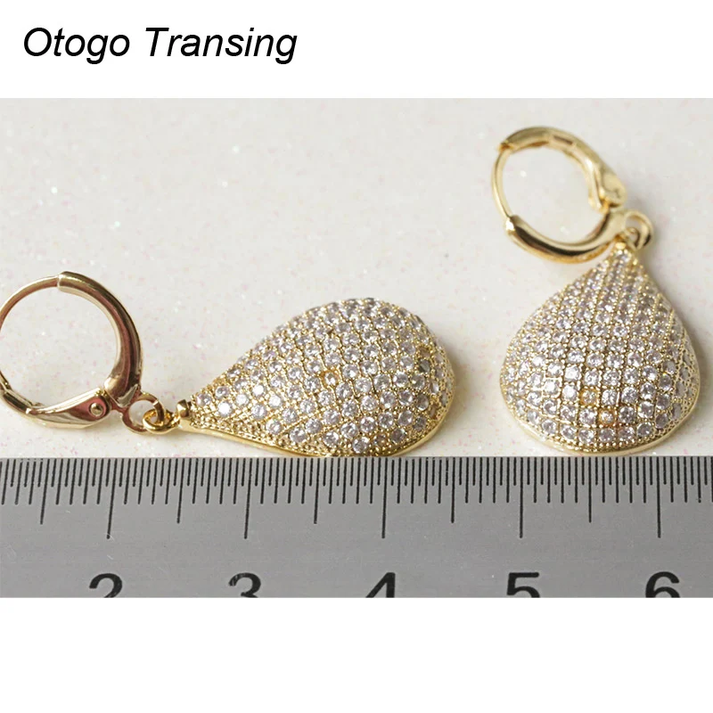 Ожерелье/серьги/кольца с белым цирконием S0175 | Украшения и аксессуары