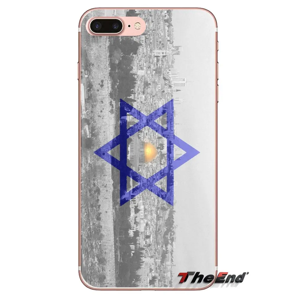 Флаг Израиля национальные баннеры израильский ТПУ чехлы для Xiaomi Mi3 Samsung A10 A30 A40 A50