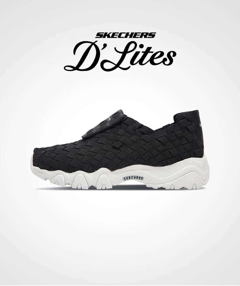 Skechers/Женская обувь; дизайнерские удобные дышащие женские туфли высокого качества на шнуровке; 88888184-BLK