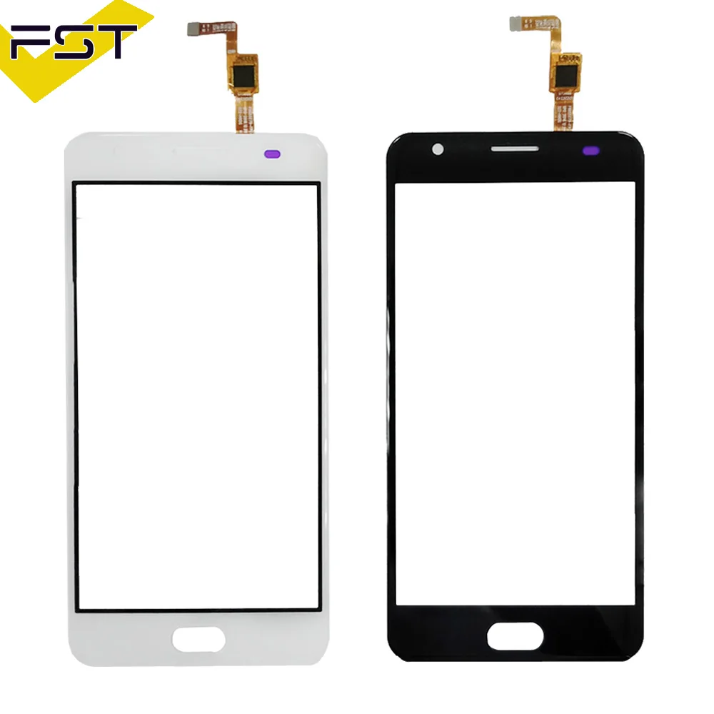 Черный сенсорный экран для Oukitel K6000 Plus дигитайзер сенсорная панель стеклянный