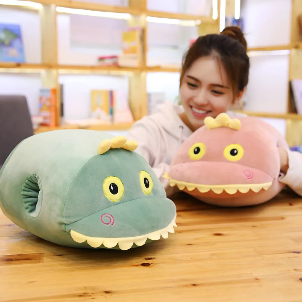40 см* 30 см Kawaii Плюшевые единороги уплотнения руки теплые мягкие свиньи динозавр Подушка куклы игрушки подарки на день рождения рождественские игрушки