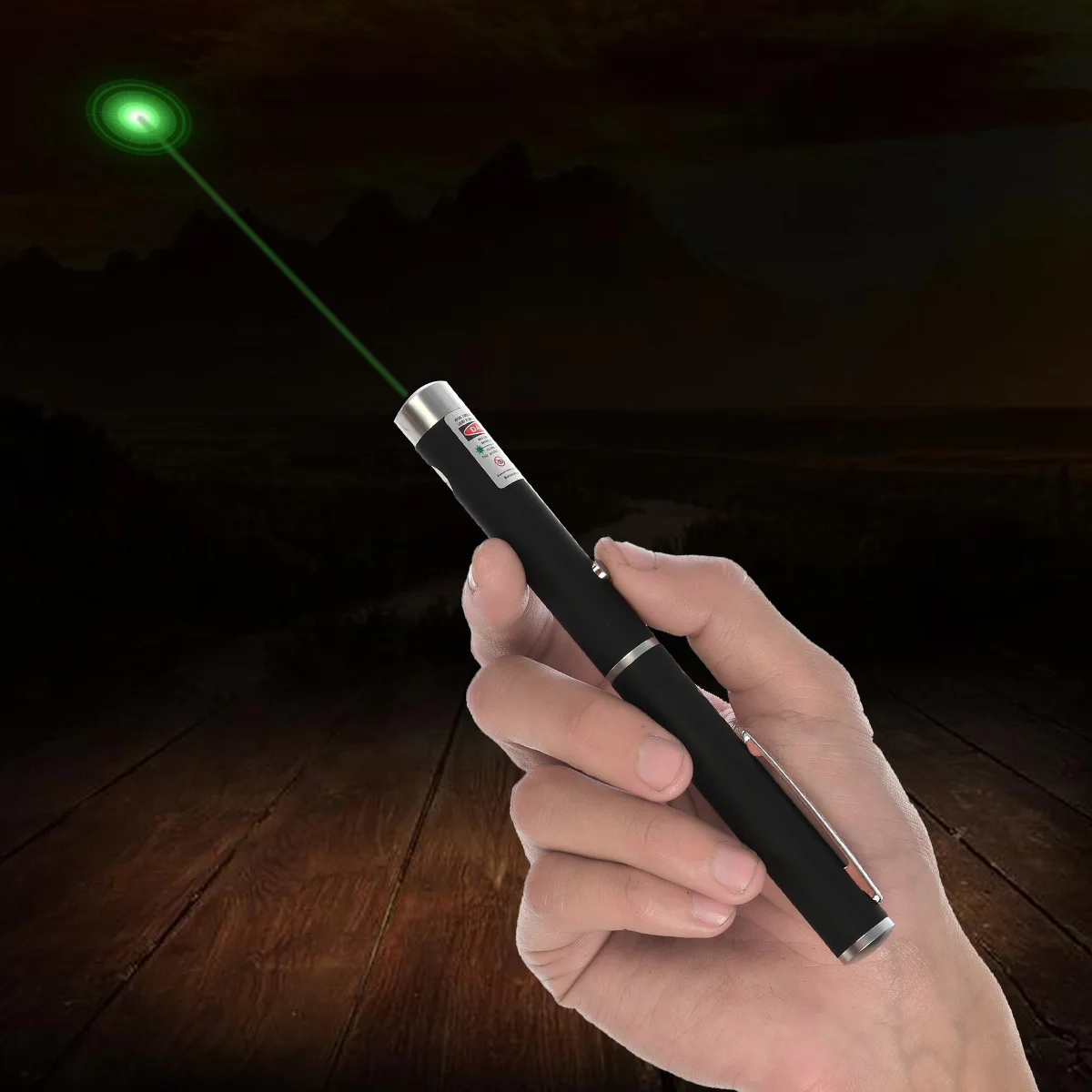 5 мВт 650нм Красная лазерная ручка черный мощный Видимый светильник Laserpoint 3 цвета