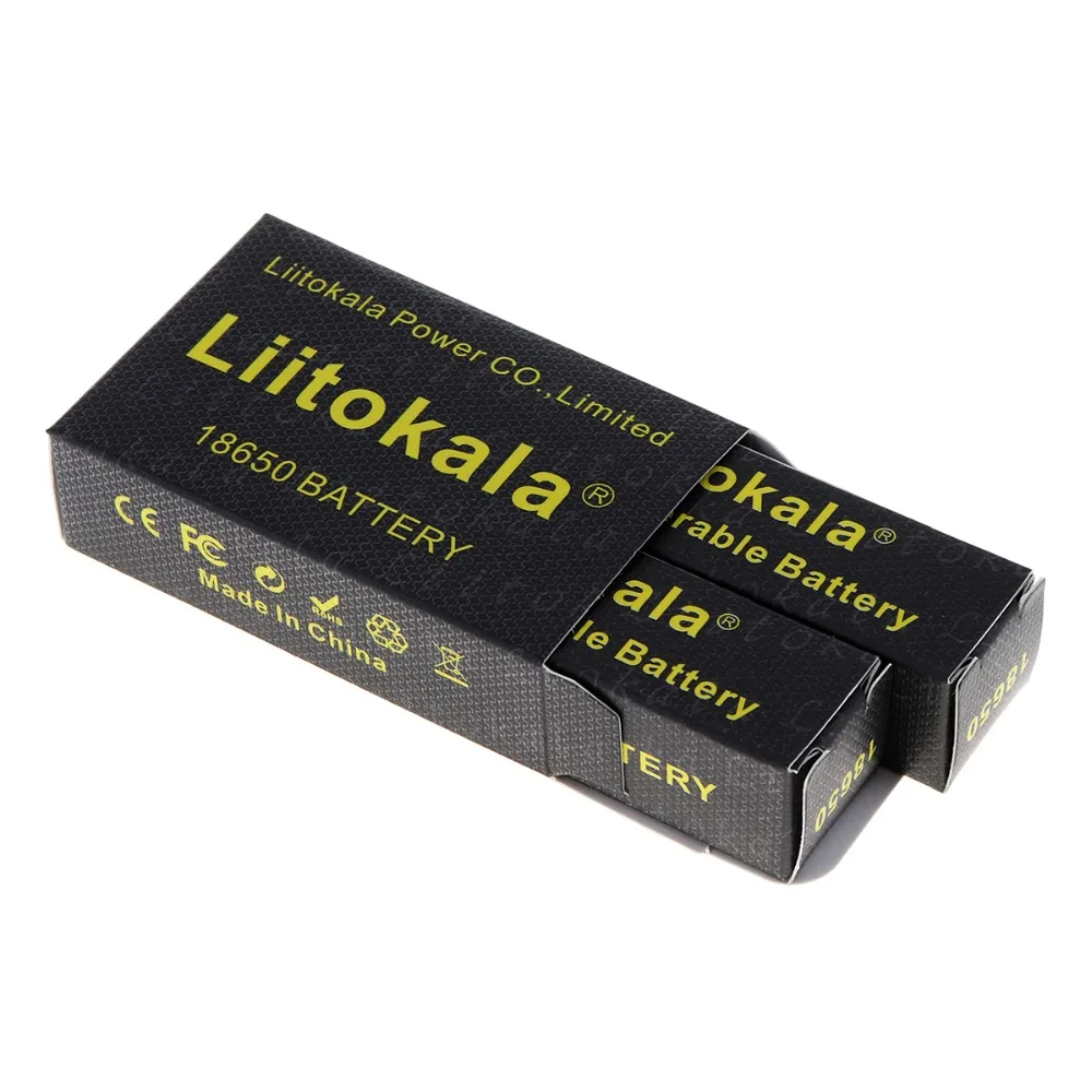 Литий ионный аккумулятор LiitoKala литий 18650 3 7 мА/ч 3500 в для быстрой зарядки|li-ion
