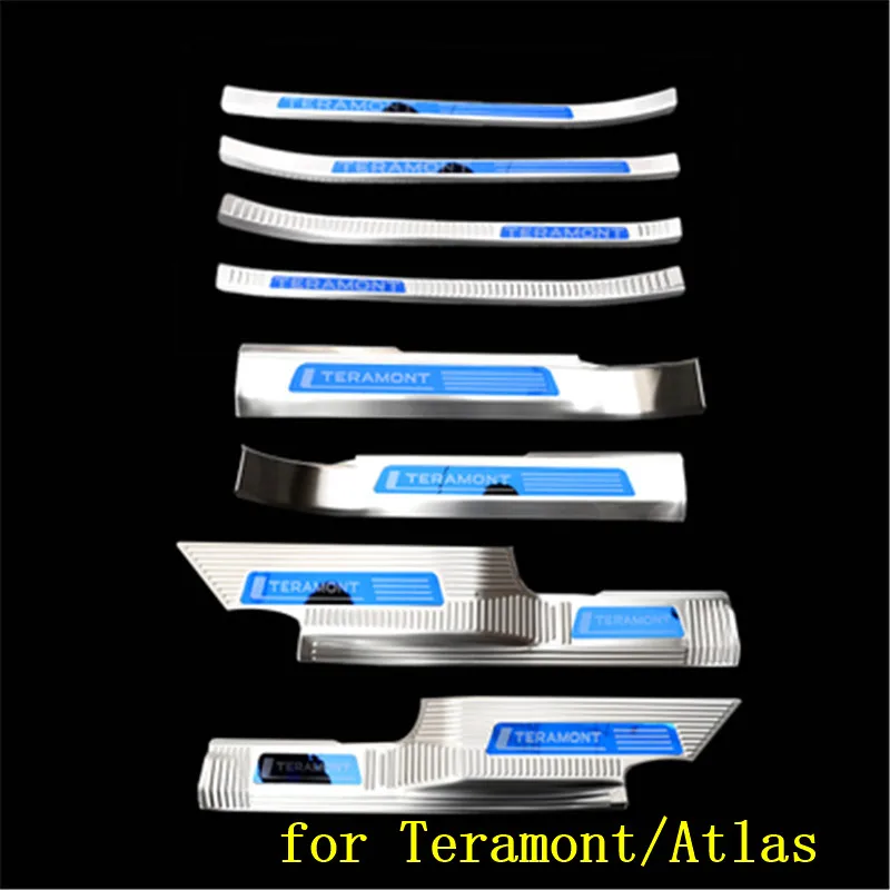Высокое качество нержавеющей стали потертости пластины/порог дверь порог для