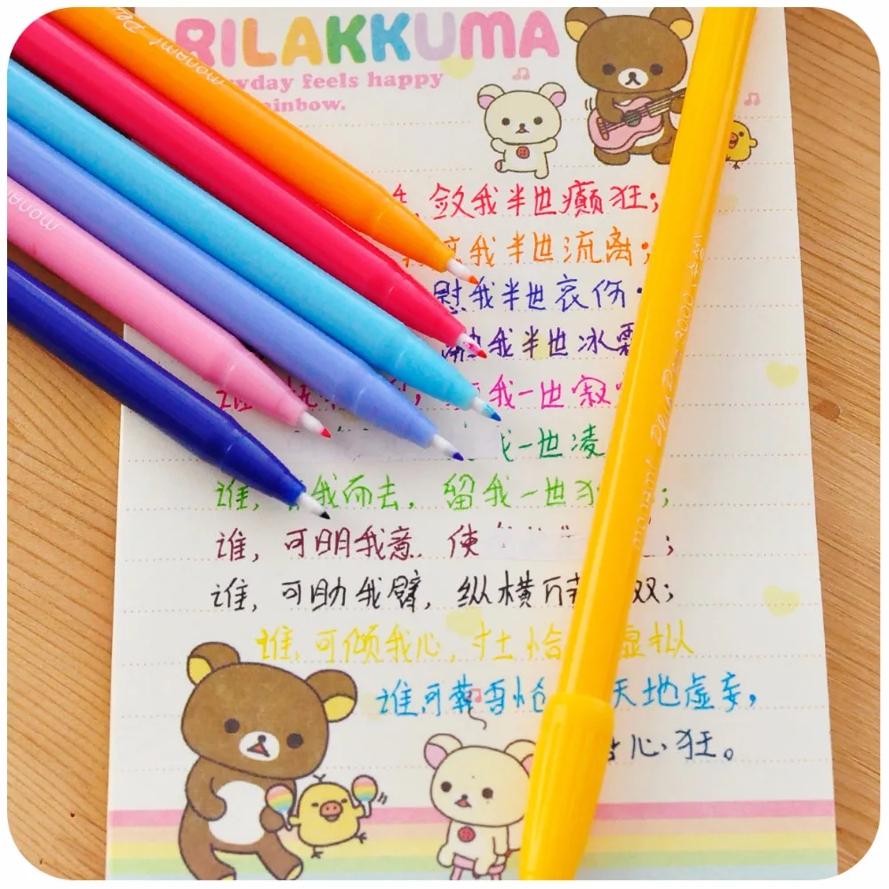Monami мульти Цвет Fine Liner ручки набор 12/24/36 s Soft Touch микрон наконечник для рисования