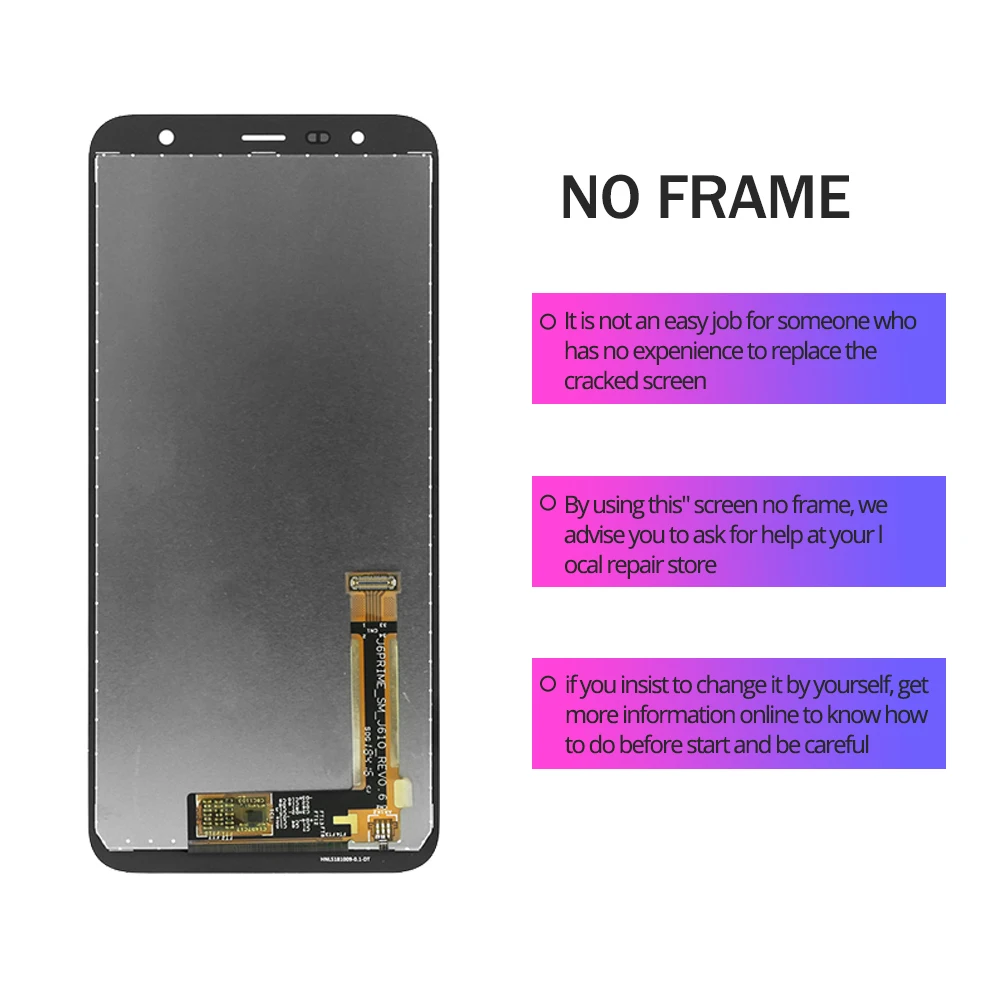 100% протестированный ЖК-дисплей J4 Plus для Samsung J415 сенсорный ЖК-экран с цифровым