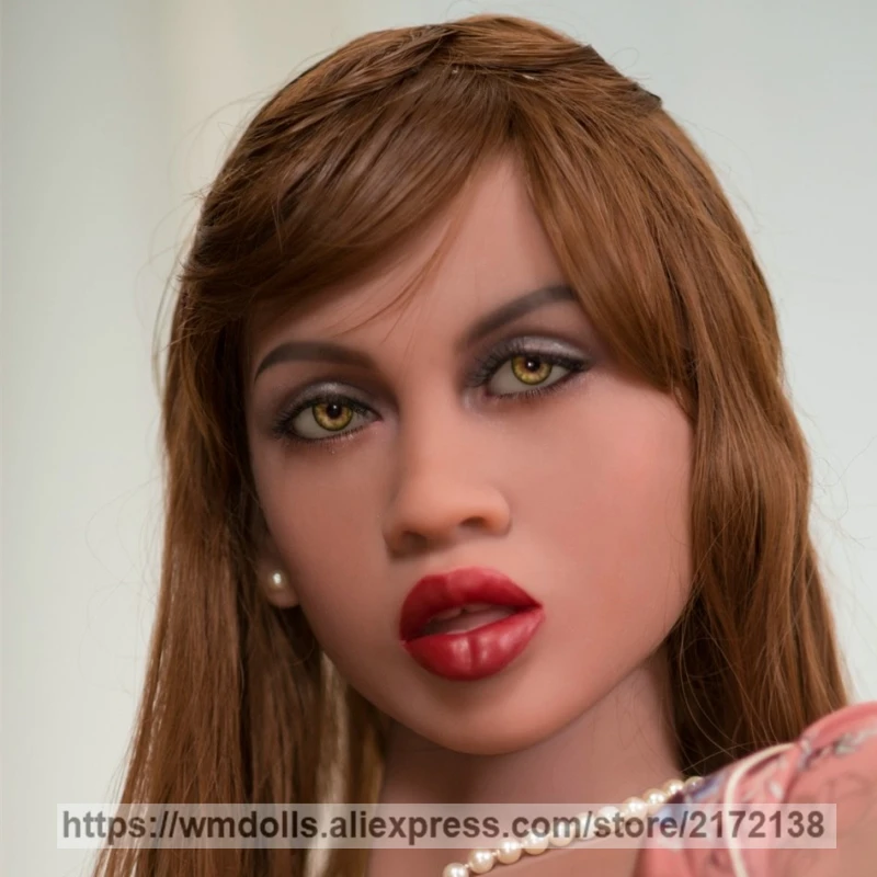 Новая WMDOLL Реалистичная Силиконовая секс кукла для орального секса голова