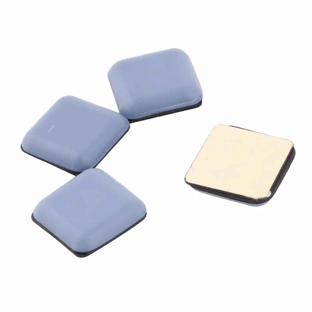 Бытовые квадратной формы Мебель стул покрытие для ног перемещении ползунка Pad