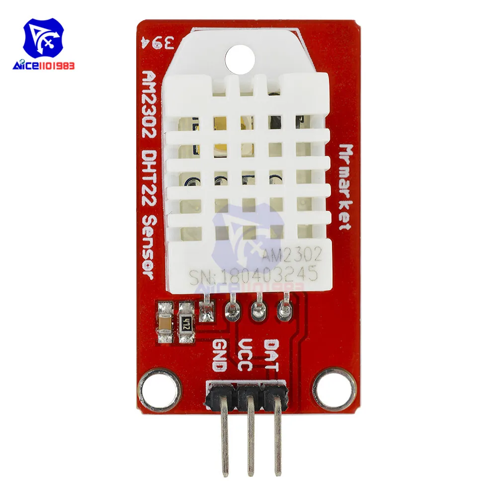 Модуль датчика температуры и влажности diymore AM2302 DHT22 для Arduino UNO R3|humidity sensor module|sensor
