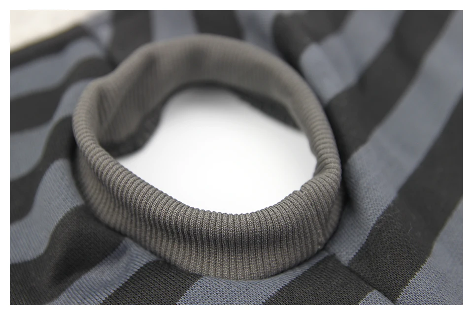 Pet Dog Coat Jacket Autumn&Winter Dog Clothes For Small Medium Dogs Thick Cotton Coat Black Striped Bear Pattern Hoodie XXL