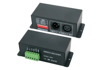 Светодиодный декодер DMX цифровой дисплей 5 24 В постоянного тока контроллер RGB DMX512