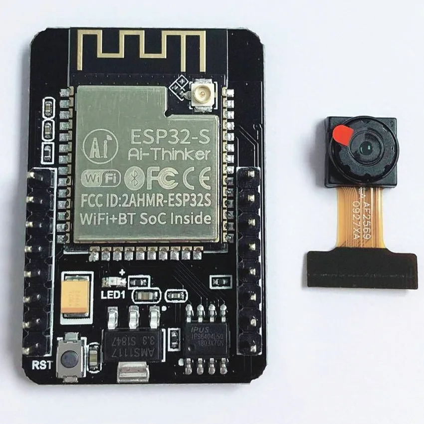ESP32-CAM Wi-Fi+ модуль Bluetooth модуль камеры макетная плата ESP32 с модулем камеры OV2640 2MP с IPEX антенной