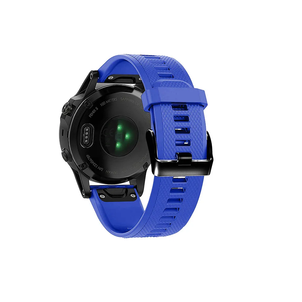 22 мм силиконовый ремешок для часов Garmin Fenix 5/5 Plus быстрая замена Forerunner 935 Ремешок