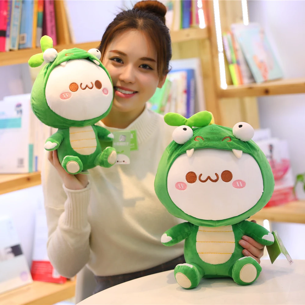 1 шт. Kawaii креативный динозавр плюшевый Косплей мягкая подушка Симпатичные мягкие